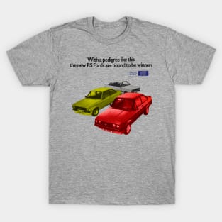 FORD ESCORT RS RANGE - advert T-Shirt